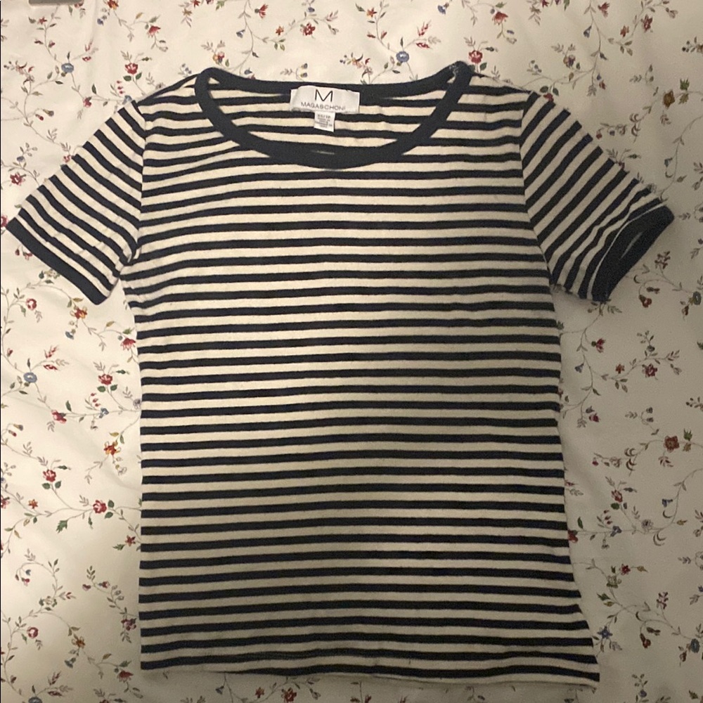 Striped Black and White T-Shirt